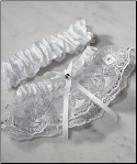Beverly Clark Royal Lace Collection Wedding Garter Set