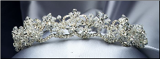 A Crystal/Silver tiara