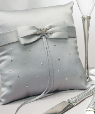 Platinum By Design Square Ring Pillow