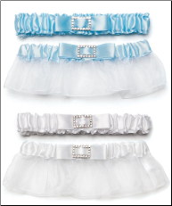 Classic garters with buckle
