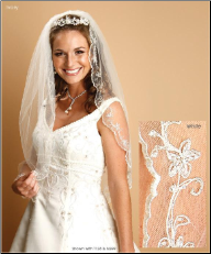 Fingertip Length Wedding Veils Fingertip Bridal Veil Cheap