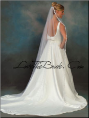 90" Circular Lace edge wedding veil