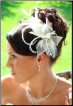 Bridal Feather Hair Fascinator