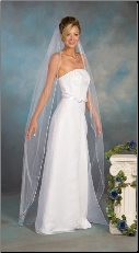 Floor Length Bridal Veil