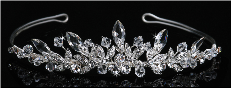 Crystal Wedding Crown # T1022