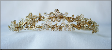 T822 Tiara In Gold or Silver