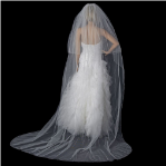 Bridal Wedding Double Layer Elbow & Cathedral Length Veil 151