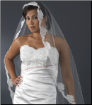 Mantilla lace Wedding veil