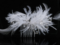 Wedding Hair accessory in white or ivory